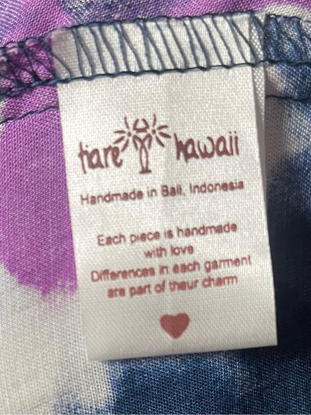 Tiare Hawaii O/S Purple Blue Floral Smocked Strapless Resort Maxi Dress - Picture 7 of 8